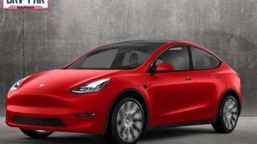 TESLA MODEL Y 2021 5YJYGDEE6MF088358 image